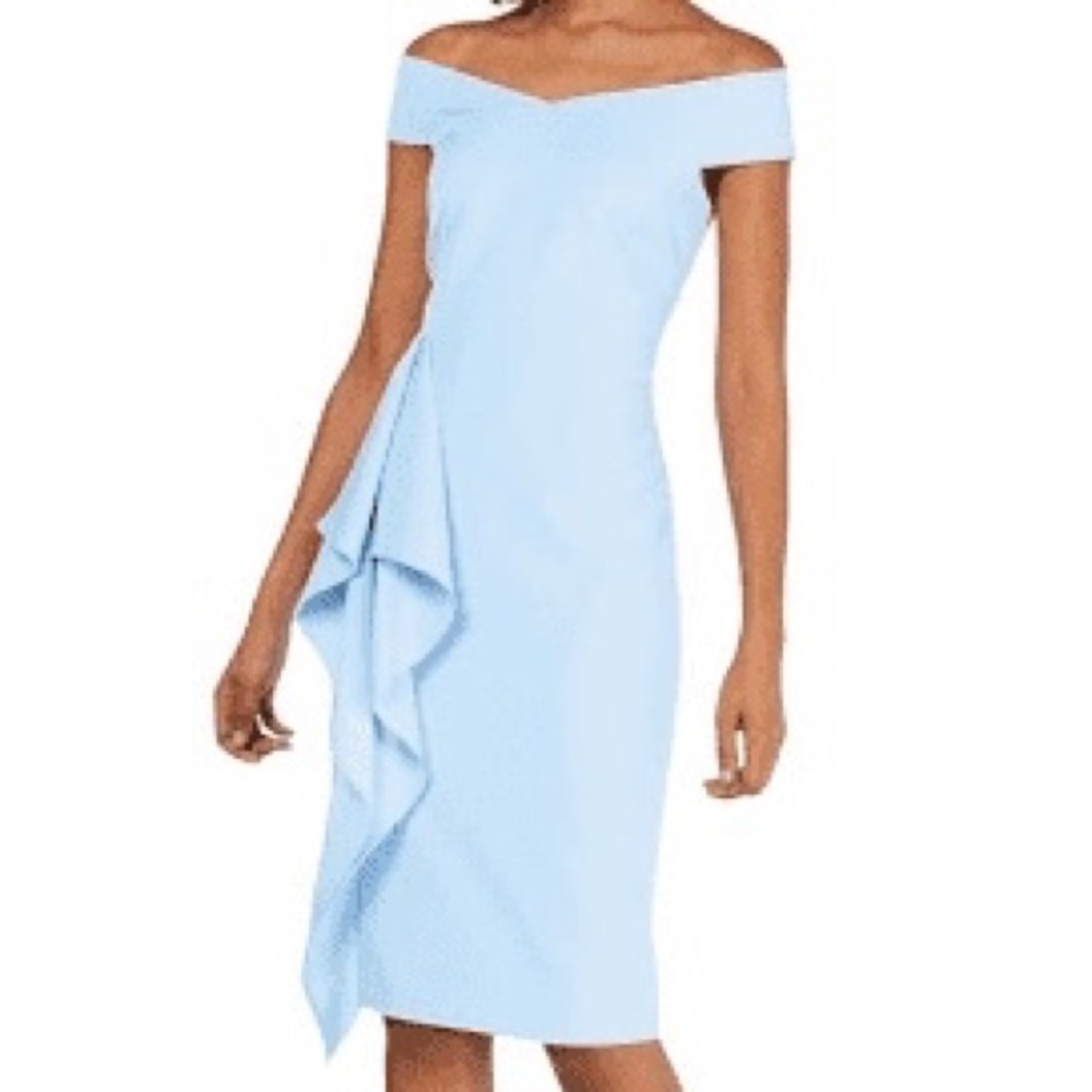 Off the Shoulder Cocktail Dress